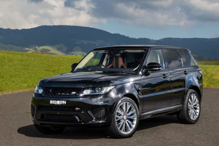 SUV black car car Land Rover vehicle Range Rover Sport HD Desktop Wallpaper | Background Image