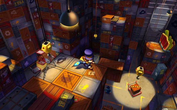 video game A Hat in Time HD Desktop Wallpaper | Background Image