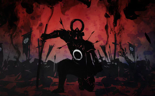 samurai red video game Nioh HD Desktop Wallpaper | Background Image
