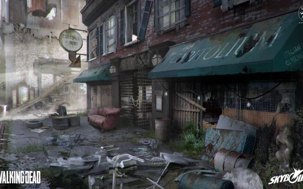 video game Overkill’s The Walking Dead HD Desktop Wallpaper | Background Image