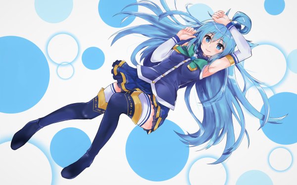 Anime KonoSuba - God’s blessing on this wonderful world!! Aqua HD Wallpaper | Background Image