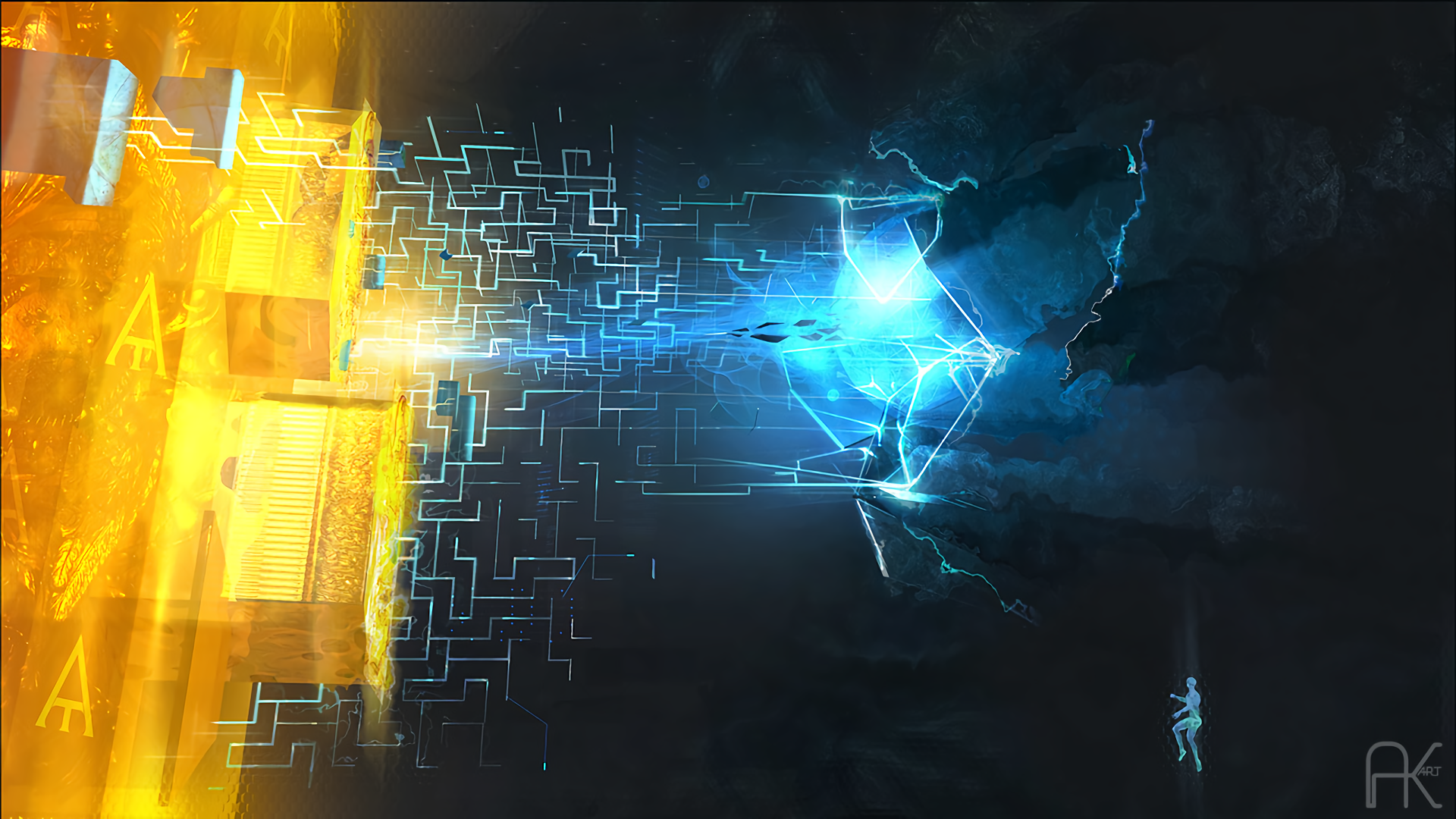 Download Sci Fi Fantasy HD Wallpaper by Adam Kuczek