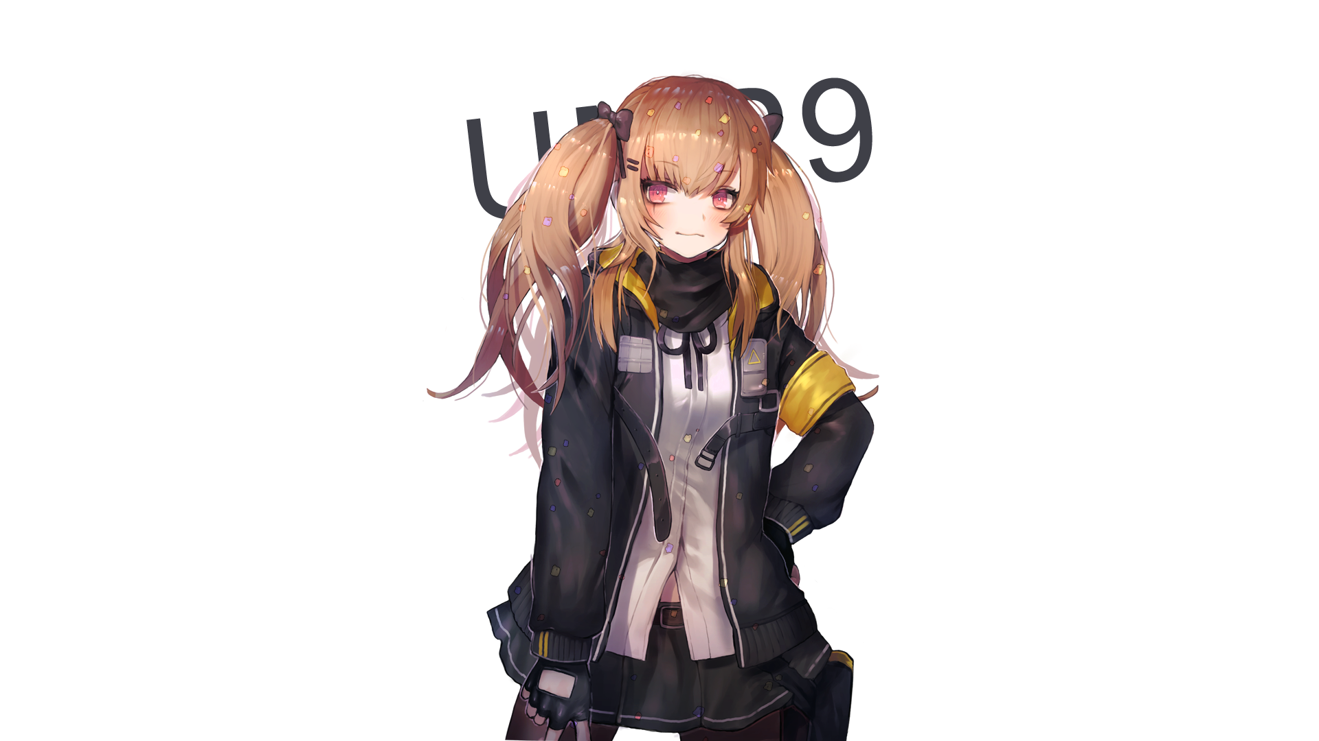 Download UMP9 (Girls Frontline) Video Game Girls Frontline HD Wallpaper by Dohwa / 桃花