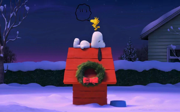  Snoopy at Christmastime