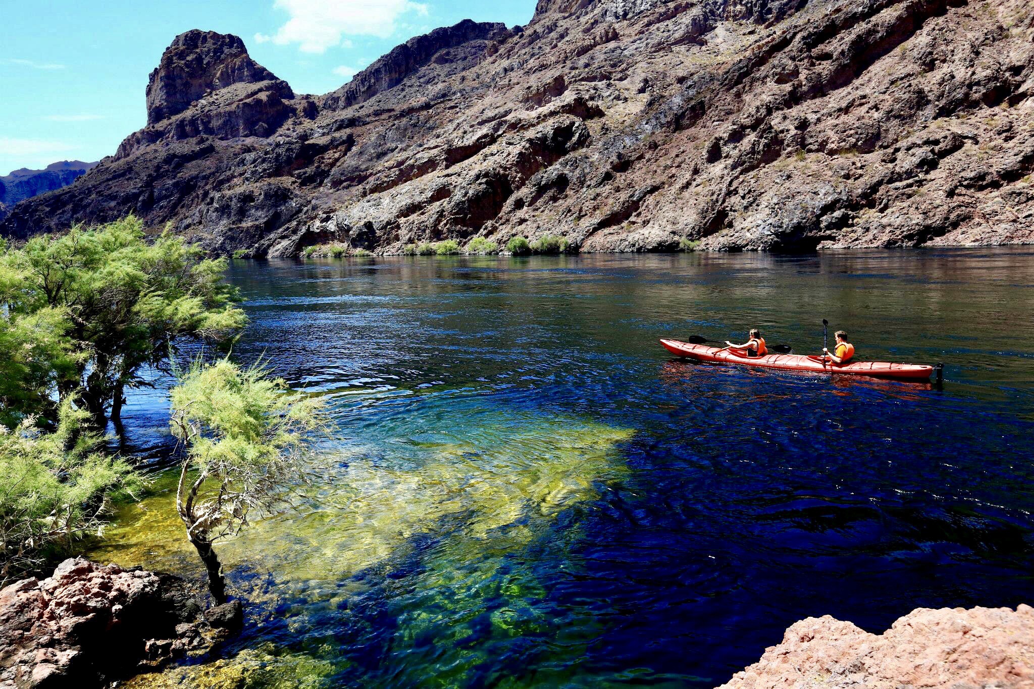 Kayaking on the Colorado River Arizona by VIT DUCKEN