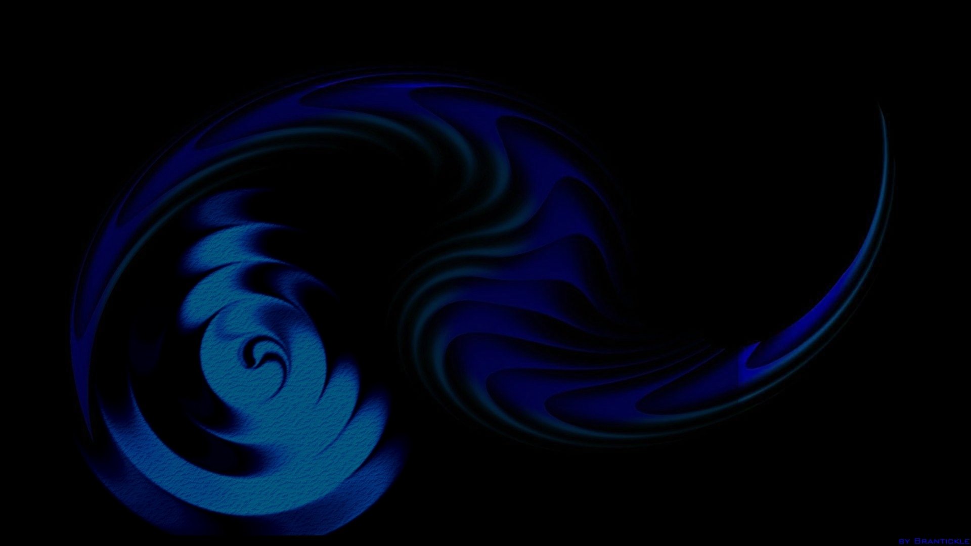 Sleeping blue Dragon by Braintickle