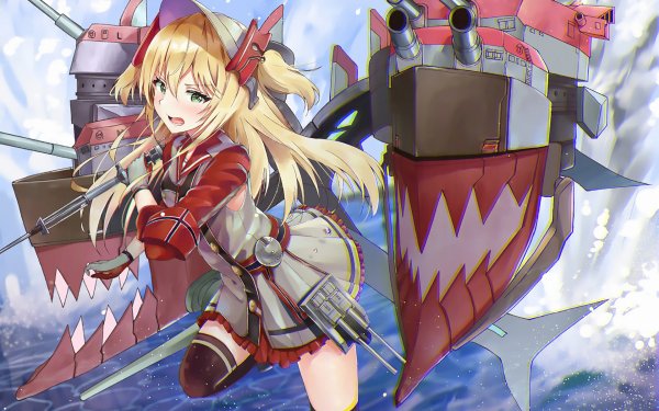 Anime Azur Lane Admiral Hipper HD Wallpaper | Background Image