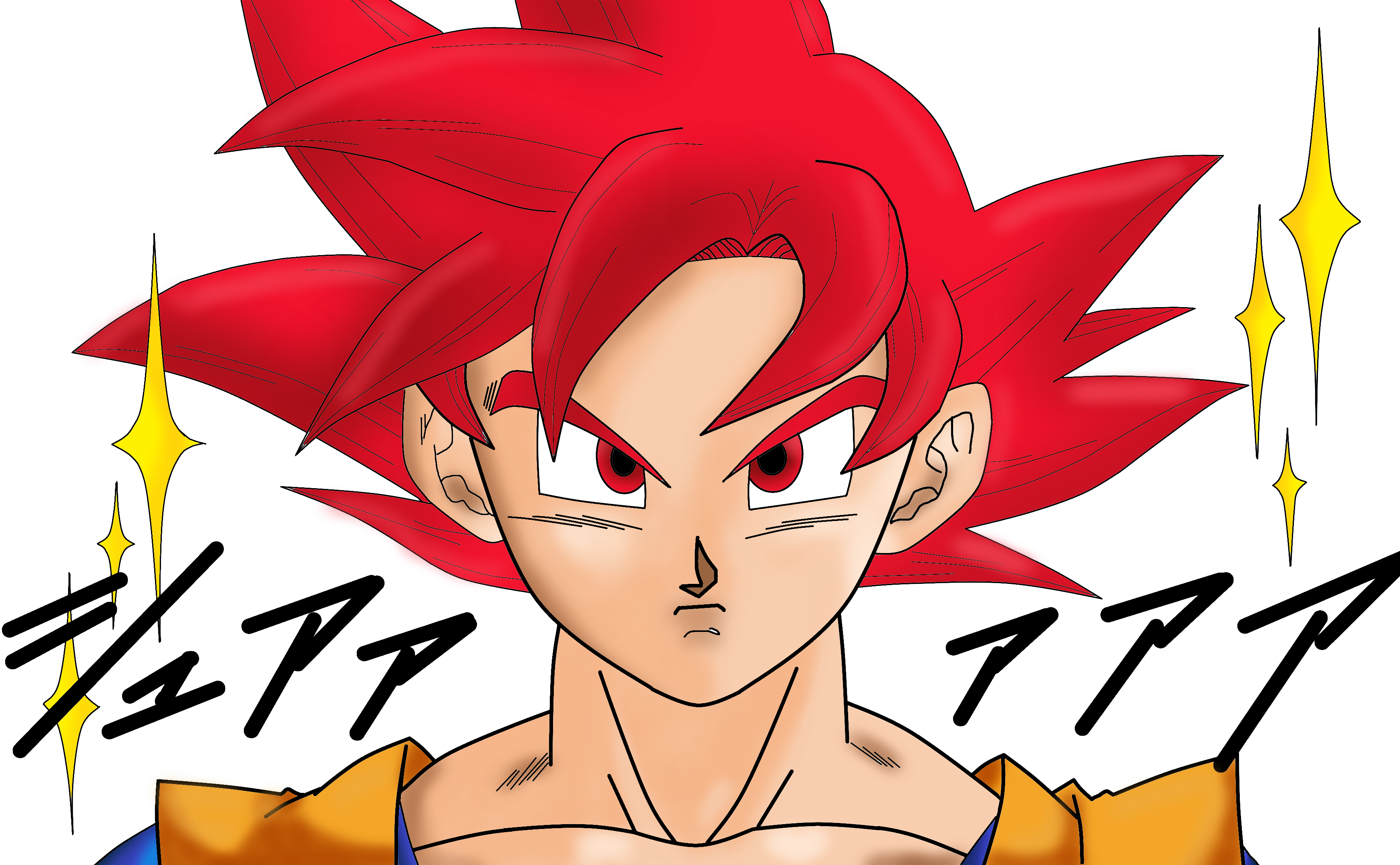 Resultado de imagem para goku super sayajin  Anime dragon ball super, Goku  super saiyan god, Dragon ball art goku