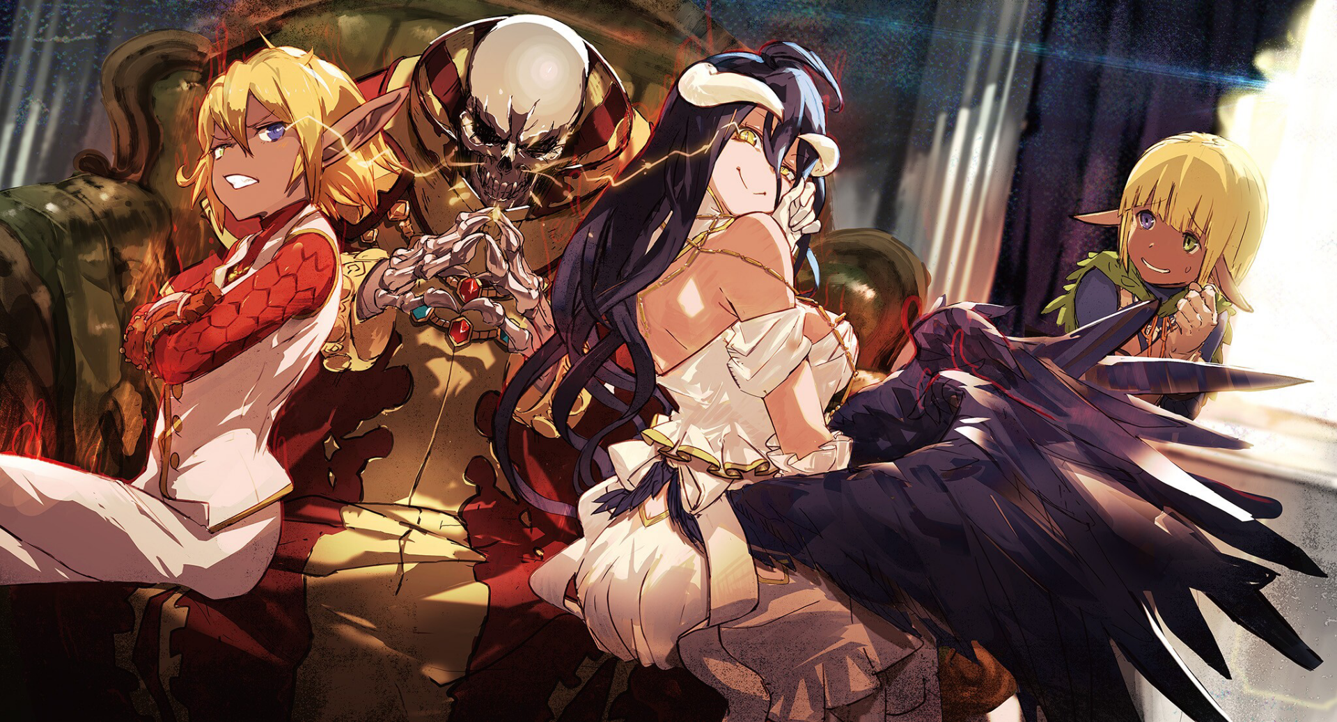 Overlord Anime HD Dynamic Battle Wallpaper