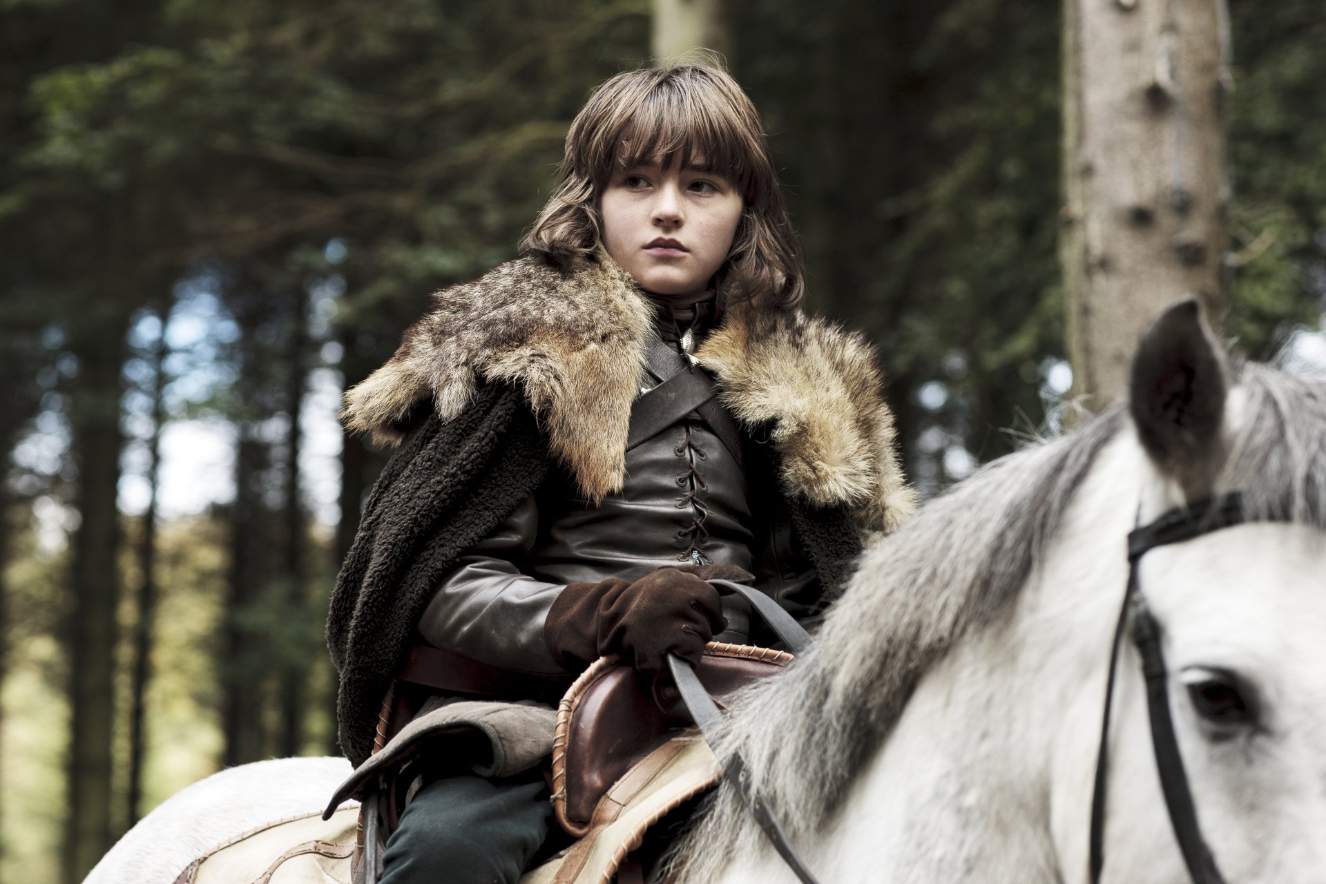 Download Isaac Hempstead-Wright Bran Stark TV Show Game Of Thrones 4k Ultra HD Wallpaper