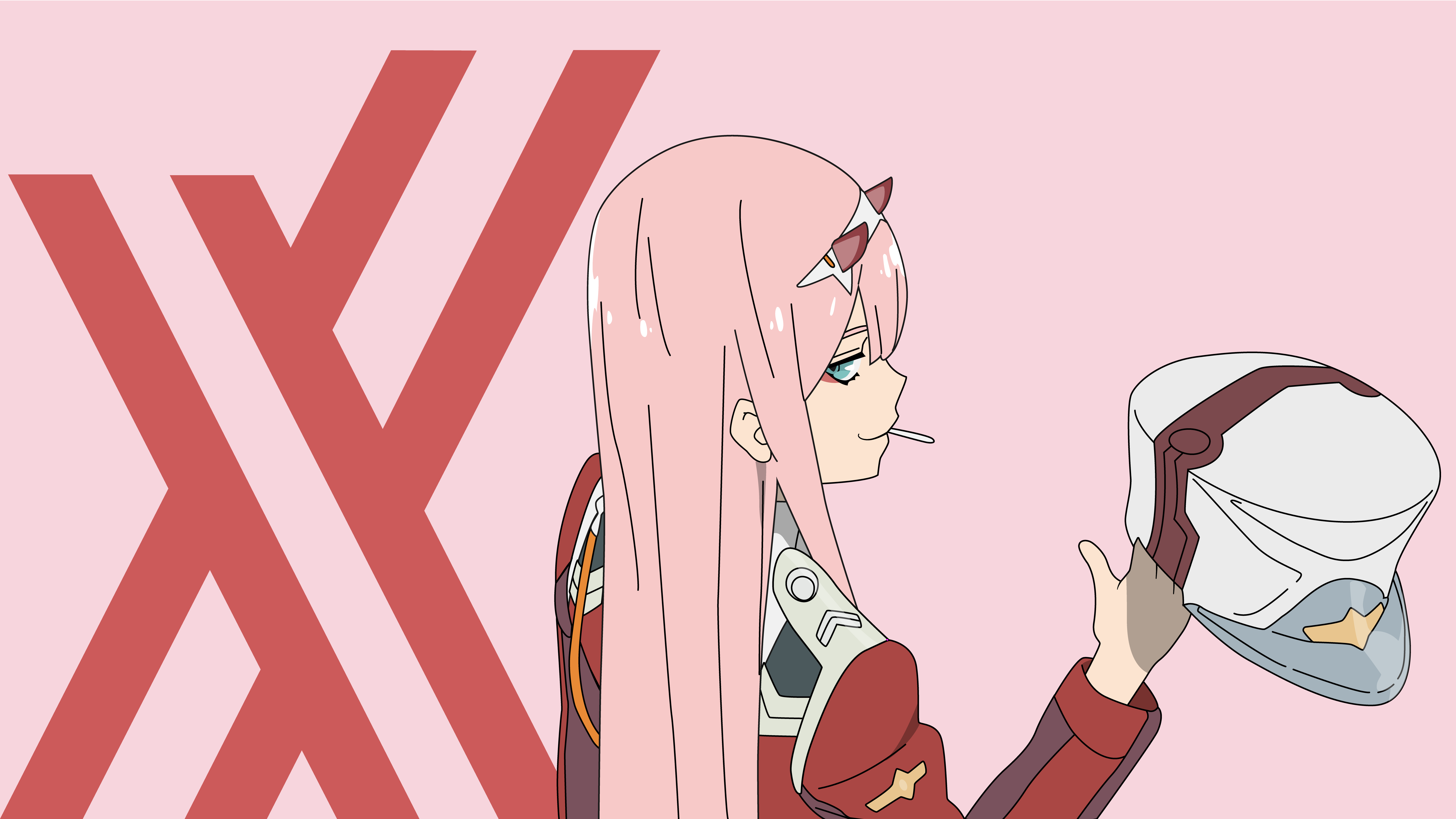 130+ 4K Zero Two (Darling in the FranXX) Wallpapers | Background Images