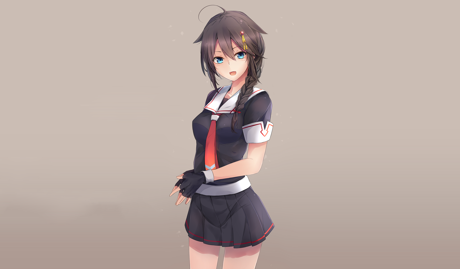 Download Shigure (Kancolle) Anime Kantai Collection HD Wallpaper by Jsn