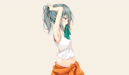 Yuubari (Kancolle) Anime Kantai Collection HD Desktop Wallpaper | Background Image