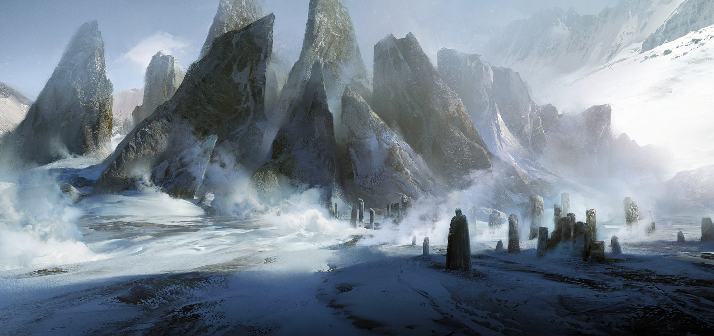 Fantasy Landscape HD Wallpaper by Ivan Laliashvili
