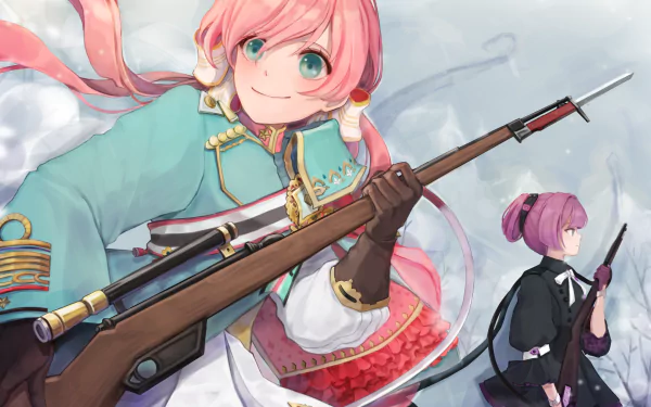 Carcano M91∕38 (Girls Frontline) M1891 (Girls Frontline) video game Girls Frontline HD Desktop Wallpaper | Background Image