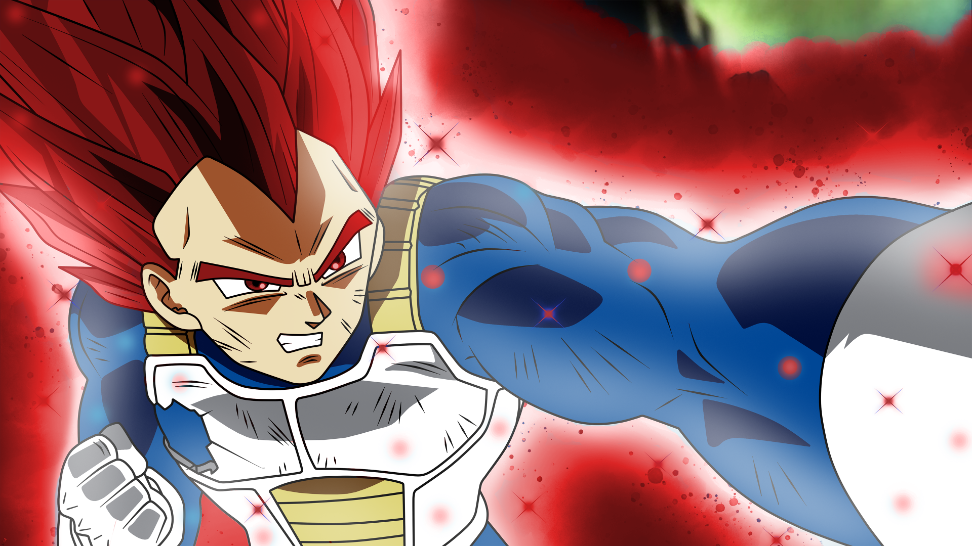 Dragon Ball Z Vegeta Super Saiyan God