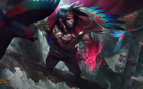 Swain (League Of Legends) video game League Of Legends HD Desktop Wallpaper | Background Image