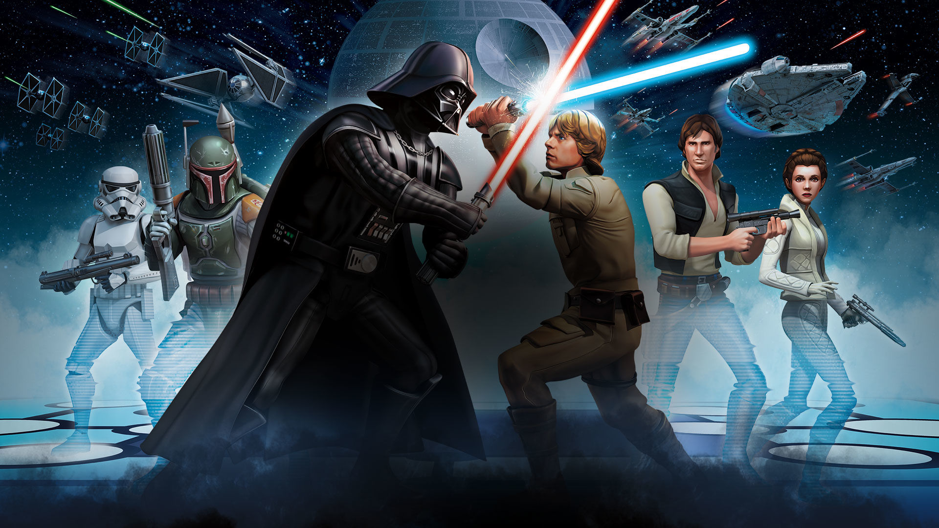 Star Wars: Galaxy of Heroes HD Wallpaper