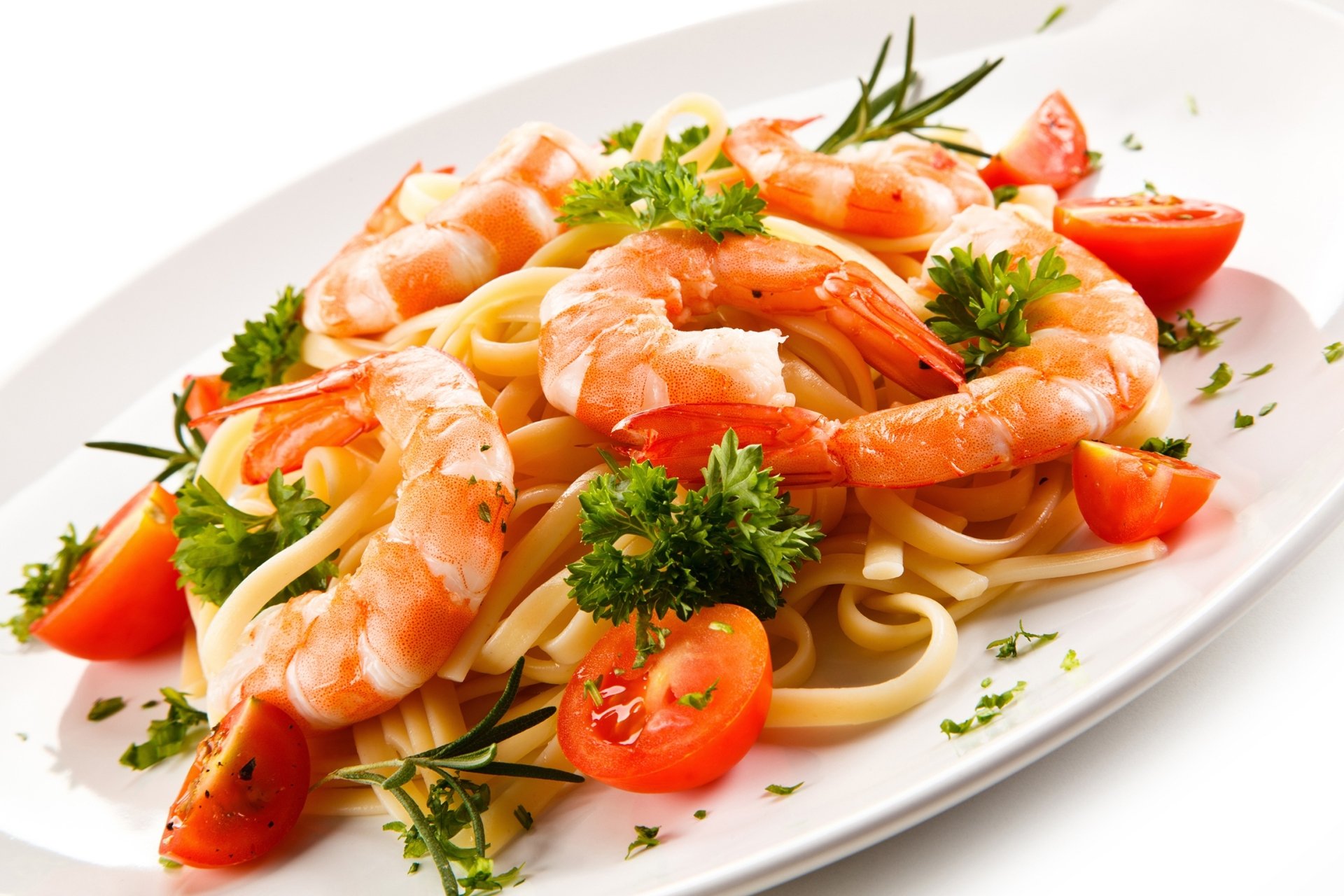 Savory Shrimp Pasta with Fresh Tomatoes – HD Seafood Meal Delight