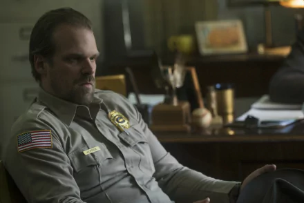 Jim Hopper David Harbour TV Show Stranger Things HD Desktop Wallpaper | Background Image