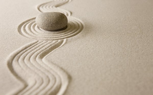 Religious Zen Sand Stone HD Wallpaper | Background Image