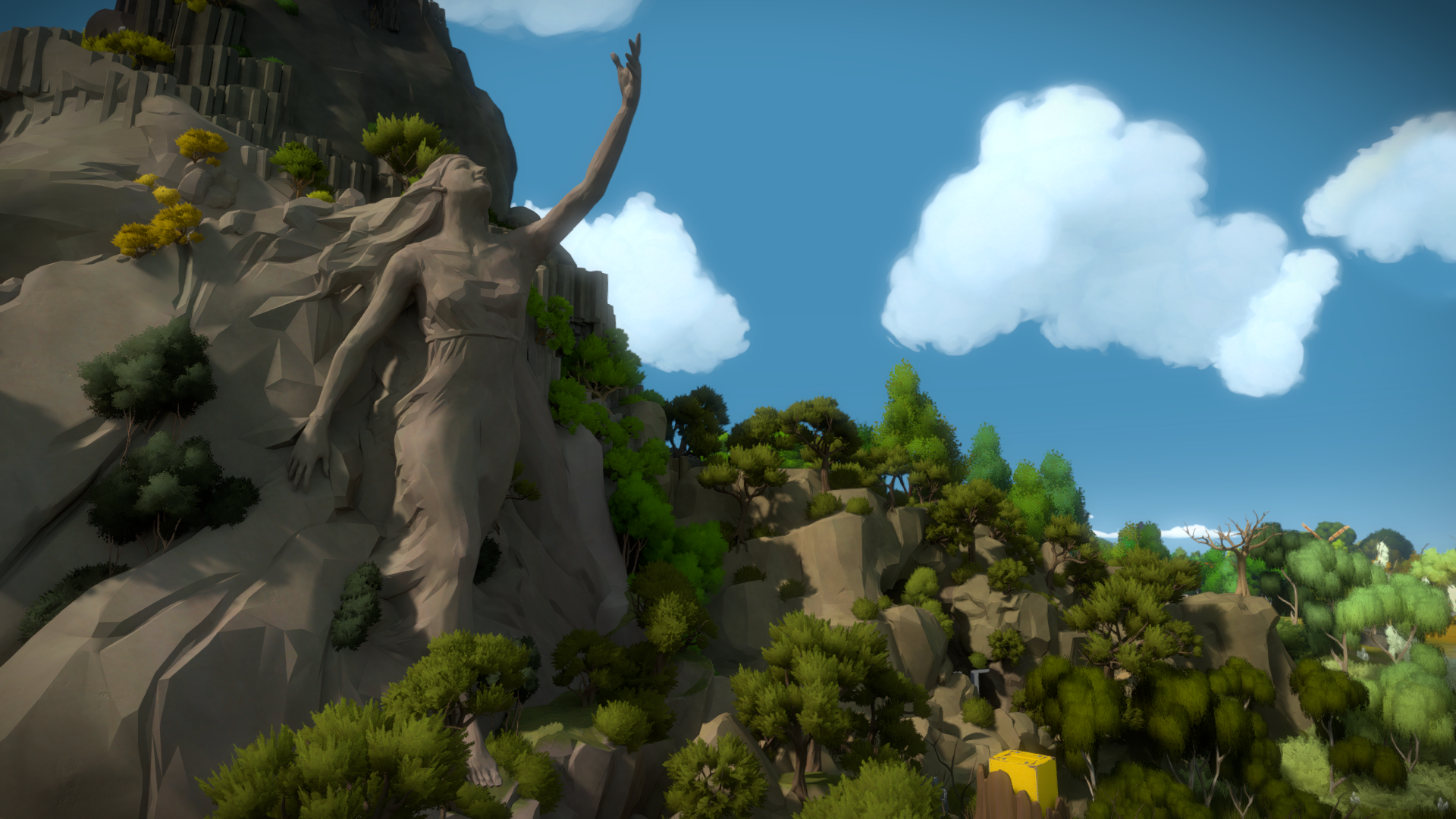Download Statue Video Game The Witness HD Wallpaper