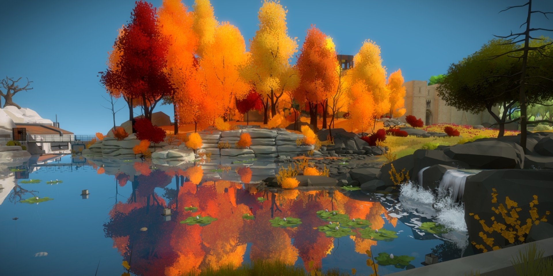 Download Reflection Video Game The Witness Wallpaper