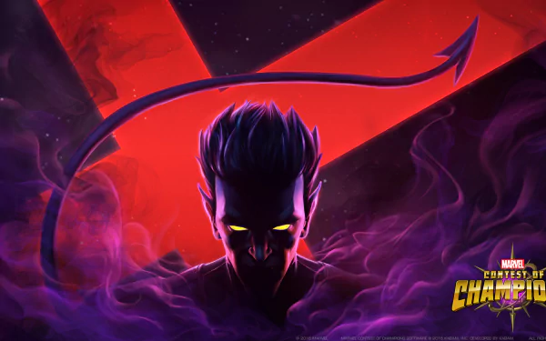 Nightcrawler (Marvel Comics) video game MARVEL Contest of Champions HD Desktop Wallpaper | Background Image