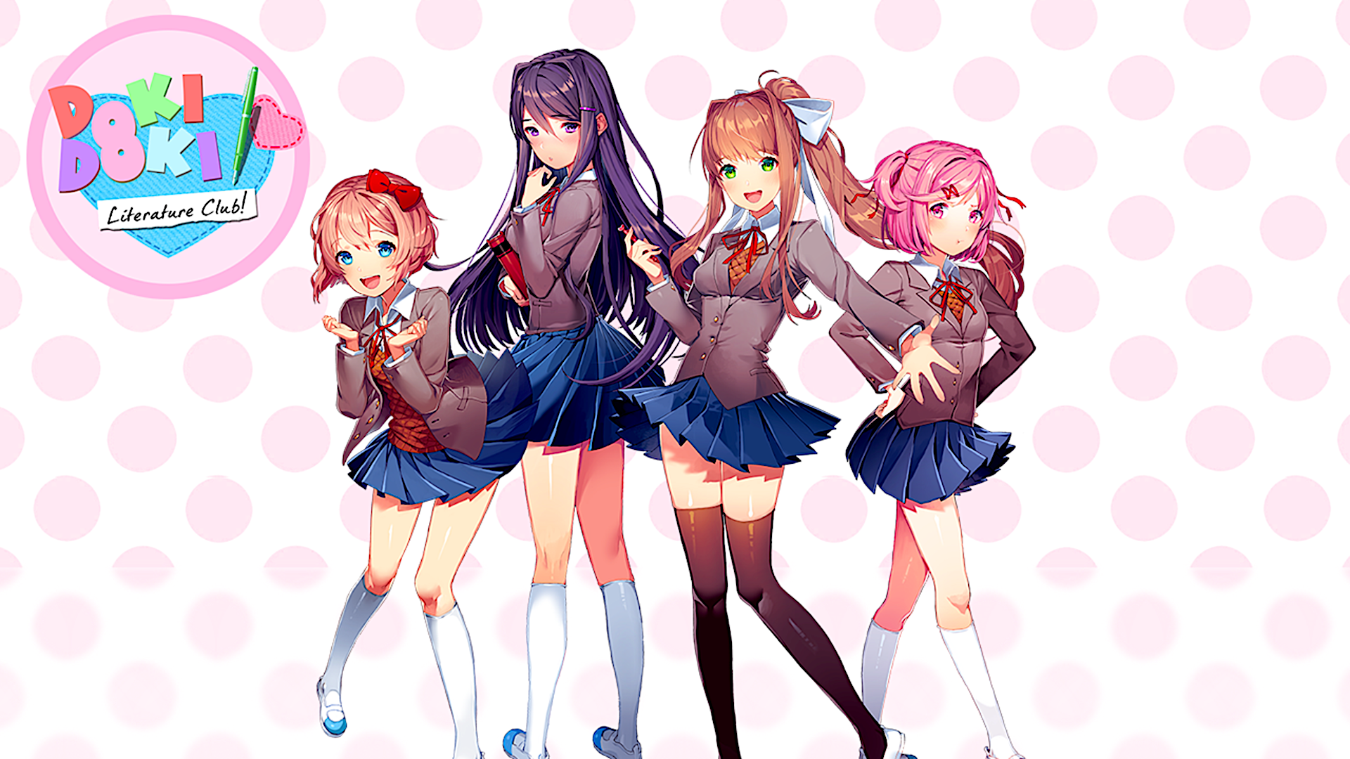 Ddlc Girls Hd Wallpaper 