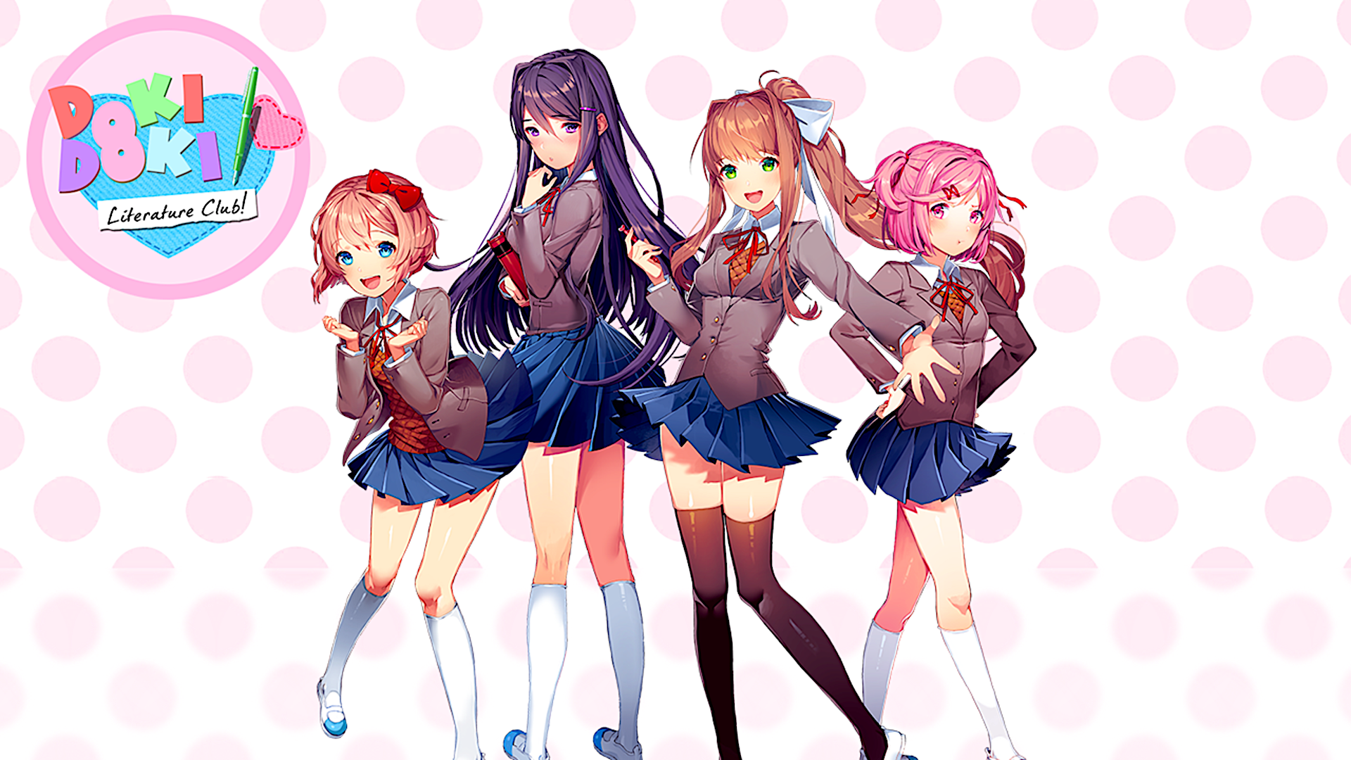 DDLC Girls HD Wallpaper DDLC Girls HD Wallpaper
