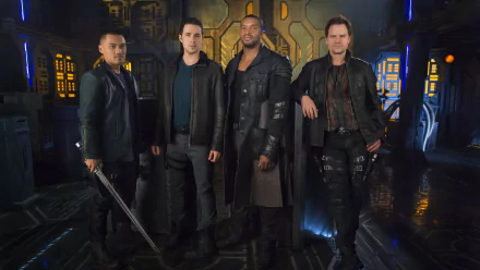 cast TV Show Dark Matter (2015) HD Desktop Wallpaper | Background Image