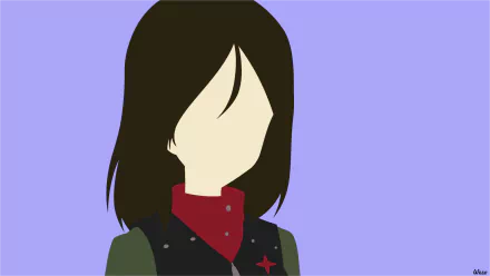 Nonna (Girls und Panzer) minimalist Anime Girls und Panzer minimalist anime HD Desktop Wallpaper | Background Image