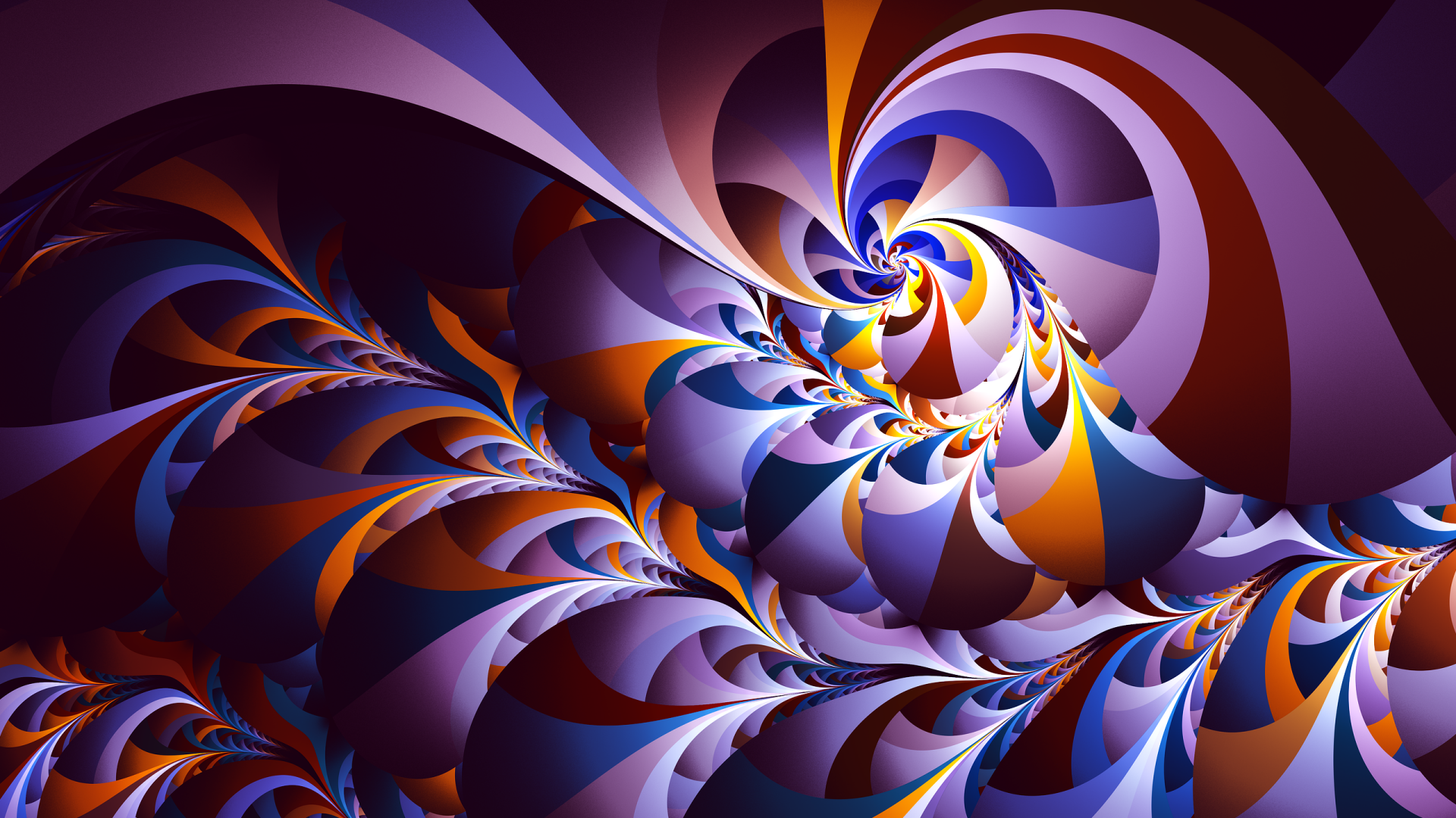 Download Colors Abstract Fractal  HD Wallpaper by Senzune