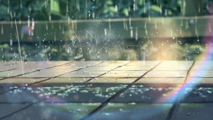 Anime The Garden Of Words HD Desktop Wallpaper | Background Image