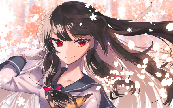 Isokaze (Kancolle) Anime Kantai Collection HD Desktop Wallpaper | Background Image