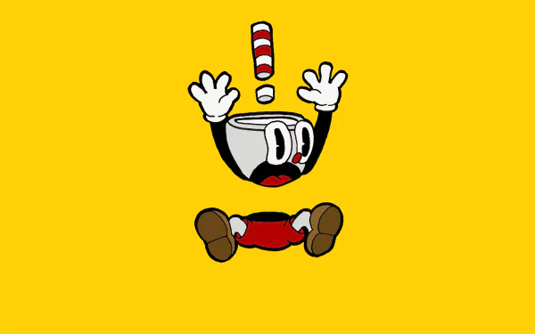 Cuphead (Character) Mugman (Cuphead) video game Cuphead HD Desktop Wallpaper | Background Image