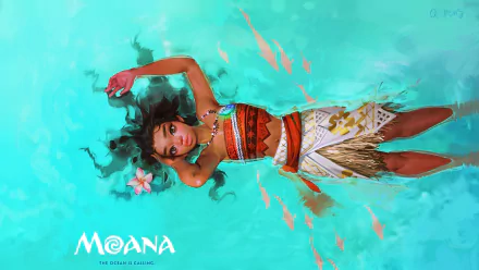 Moana Waialiki Moana movie HD Desktop Wallpaper | Background Image