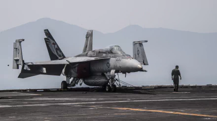 warplane aircraft jet fighter military Boeing F/A-18E/F Super Hornet HD Desktop Wallpaper | Background Image