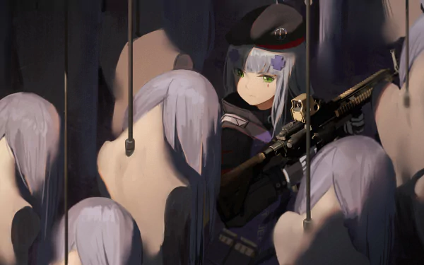HK416 (Girls Frontline) video game Girls Frontline HD Desktop Wallpaper | Background Image