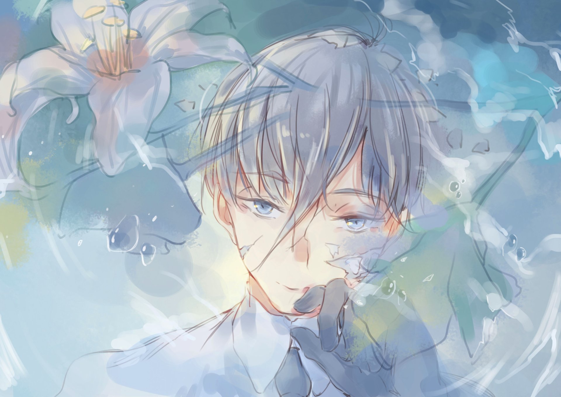 Download Antarcticite (Land Of The Lustrous) Anime Land Of The Lustrous HD Wallpaper by Tommy*