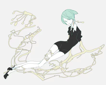 Phosphophyllite (Land of the Lustrous) Anime Land of the Lustrous HD Desktop Wallpaper | Background Image