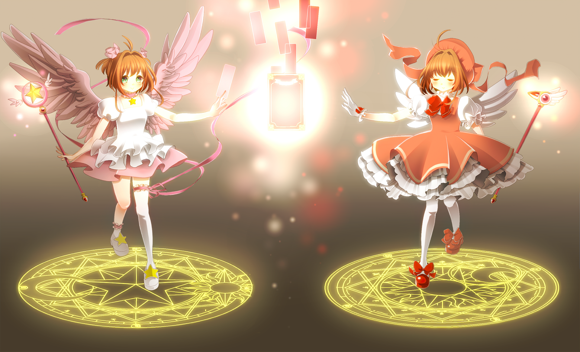 Download Sakura Kinomoto Anime Cardcaptor Sakura HD Wallpaper by どんぐり