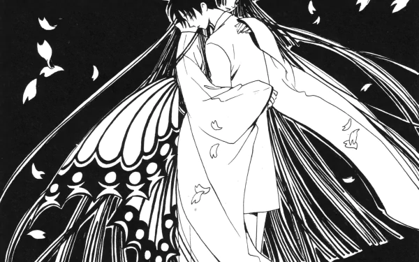 Kimihiro Watanuki Yuuko Ichihara Anime xxxHOLiC HD Desktop Wallpaper | Background Image