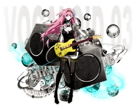 Luka Megurine Anime Vocaloid HD Desktop Wallpaper | Background Image