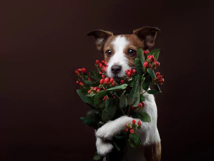 terrier baby animal berry dog Animal puppy HD Desktop Wallpaper | Background Image
