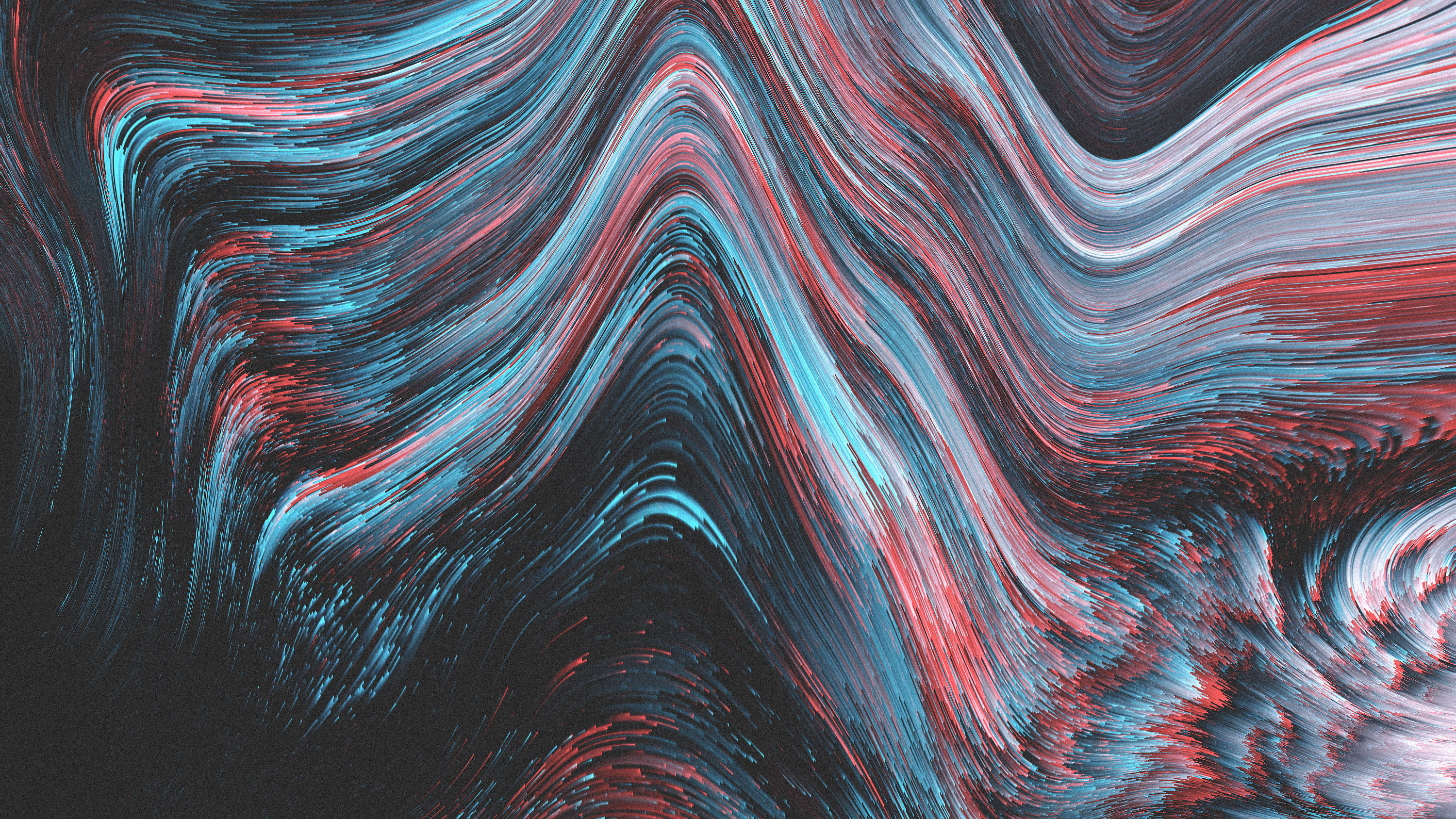 Abstract Pixel Sorting HD Wallpaper | Background Image