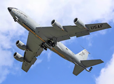 refueler warplane aircraft military Boeing KC-135 Stratotanker HD Desktop Wallpaper | Background Image