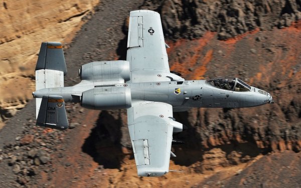 Military Fairchild Republic A-10 Thunderbolt II Jet Fighters Jet Fighter Aircraft Warplane HD Wallpaper | Background Image