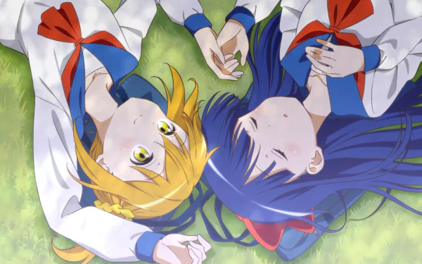 Pipimi (Pop Team Epic) Popuko (Pop Team Epic) Anime Pop Team Epic HD Desktop Wallpaper | Background Image