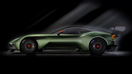 race car hypercar Aston Martin vehicle Aston Martin Vulcan HD Desktop Wallpaper | Background Image
